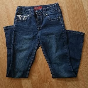 Girls 16 regular Arizona Jeans embellished